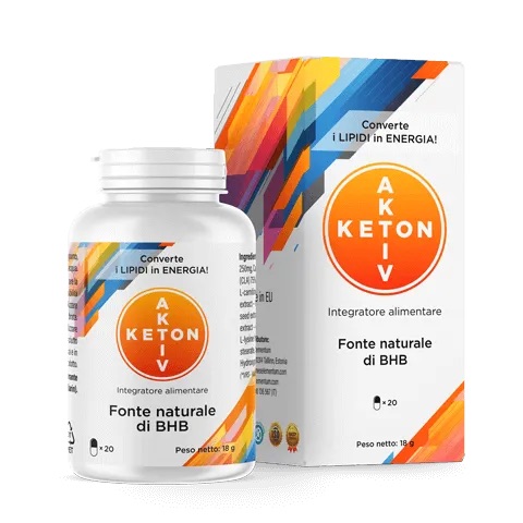 Envase y presentación del producto Keton Aktiv